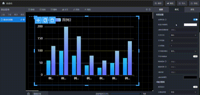 X轴标签设置演示