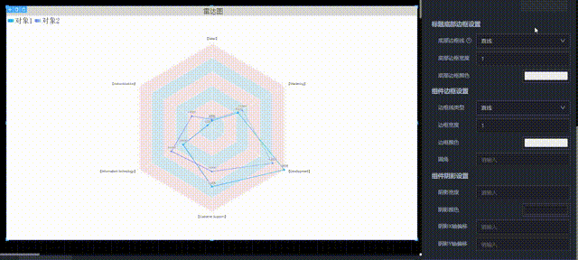 标题底部边框和组件边框设置演示